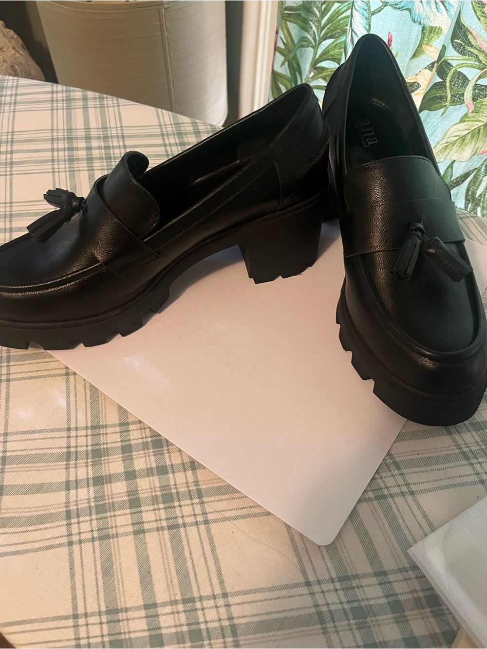 ana New Approach Women's Black Slip-On Loafer sz 10 new